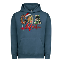 Pigment Midnight Navy christmas certified nurse  assistant life Urban Hoodie - BarkalooDesign