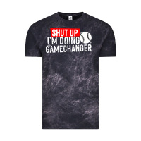 Cloud Black shut up i'm doing game changer baseball Vintage Tee - artisFamous