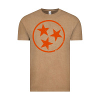 Vintage Coffee tennessee flag vintage grunge distressed graphic Vintage Tee - artisFamous
