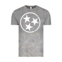 Cloud Rock tennessee flag vintage grunge distressed graphic Vintage Tee - artisFamous