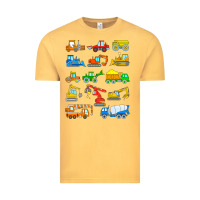 Construction Excavator Shirt For Boys Girls Men And Women T Shirt Vintage Tee | Teevron