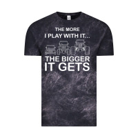 Cloud Black cool the more i play with it...the bigger it gets men women t shirt Vintage Tee - artisFamous