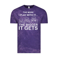 Cloud Purple cool the more i play with it...the bigger it gets men women t shirt Vintage Tee - artisFamous