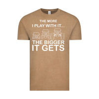 Vintage Coffee cool the more i play with it...the bigger it gets men women t shirt Vintage Tee - artisFamous