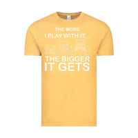 Vintage Mustard cool the more i play with it...the bigger it gets men women t shirt Vintage Tee - artisFamous
