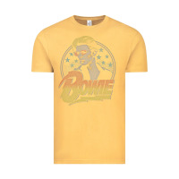 Vintage Mustard bowie   diamond dogs t shirt Vintage Tee - artisFamous