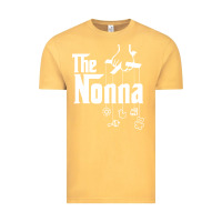 Vintage Mustard The Nonna! Italy Grandmother Baby Hang Toys Vintage Tee - artisFamous