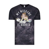 Beauty And The Beast Belle My Weekend Is Booked T Shirt Vintage Tee | Teevron