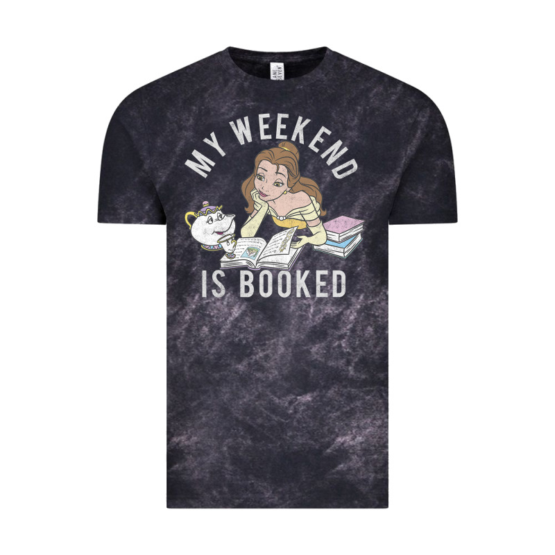 Beauty And The Beast Belle My Weekend Is Booked T Shirt Vintage Tee by artisFamous | Teevron