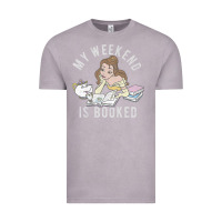 Vintage Zinc beauty and the beast belle my weekend is booked t shirt Vintage Tee - artisFamous