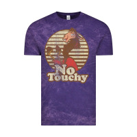 Cloud Purple emperor's new groove kuzco llama no touchy t shirt t shirt Vintage Tee - artisFamous