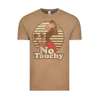 Vintage Coffee emperor's new groove kuzco llama no touchy t shirt t shirt Vintage Tee - artisFamous
