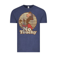 Vintage Denim emperor's new groove kuzco llama no touchy t shirt t shirt Vintage Tee - artisFamous