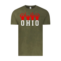 Vintage Olive vintage state of ohio home pride Vintage Tee - artisFamous