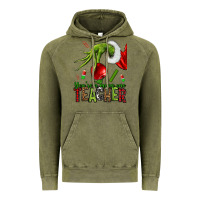 Vintage Olive Christmas Character Vintage Hoodie - NancyCooperArtShop