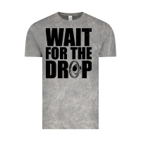 Cloud Rock wait for the drop i dubstep bass subwoofer dance music Vintage Tee - artisFamous