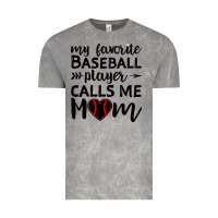 Cloud Rock womens my favorite baseball player calls me mom Vintage Tee - artisFamous