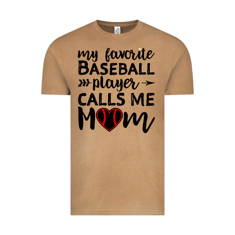 Womens My Favorite Baseball Player Calls Me Mom Vintage Tee by artisFamous | Teevron