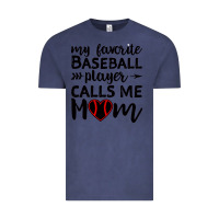 Vintage Denim womens my favorite baseball player calls me mom Vintage Tee - artisFamous