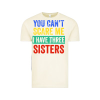 Vintage Arctic you can't scare me i have three sisters funny brother Vintage Tee - artisFamous