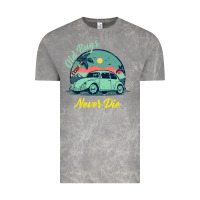 Cloud Rock Vintage Funny Beetle Bug Distressed Classic Cars Old Bugs Never Die Vintage Tee - artisFamous