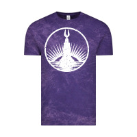 Cloud Purple bioshock rapture black Vintage Tee - artisFamous