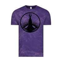 Cloud Purple bioshock rapture black Vintage Tee - artisFamous