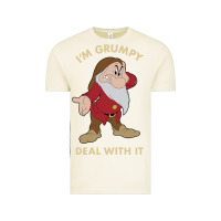 Vintage Arctic snow white i'm grumpy deal with it portrait t shirt Vintage Tee - artisFamous