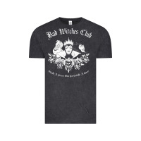 Vintage Black villains bad witch  club group shot graphic t shirt t shirt Vintage Tee - artisFamous