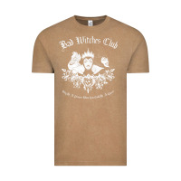 Vintage Coffee villains bad witch  club group shot graphic t shirt t shirt Vintage Tee - artisFamous