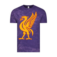 Cloud Purple liverpool bird license plate Vintage Tee - artisFamous