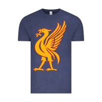 Vintage Denim liverpool bird license plate Vintage Tee - artisFamous