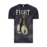 Cloud Black boxing vintage fight gloves Vintage Tee - artisFamous