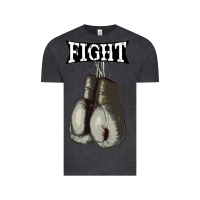 Vintage Black boxing vintage fight gloves Vintage Tee - artisFamous