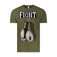 Vintage Olive boxing vintage fight gloves Vintage Tee - artisFamous