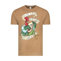 Vintage Camel alan a dale rooster  oo de lally golly what a day tattoo watercolor pa Vintage Tee - artisFamous