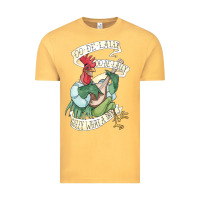 Vintage Mustard alan a dale rooster  oo de lally golly what a day tattoo watercolor pa Vintage Tee - artisFamous