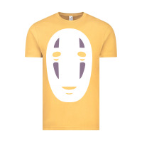 Vintage Mustard no face spirited away women's Vintage Tee - artisFamous