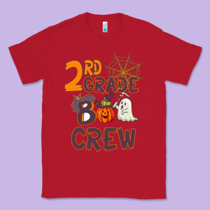 2rd Grade Boo Crew Classic Tee Designed By Bettercallsaul