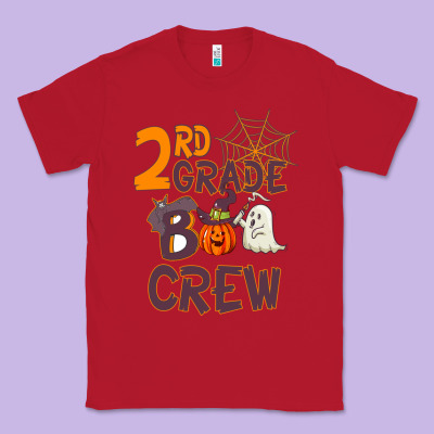 2rd Grade Boo Crew Classic Tee Designed By Bettercallsaul