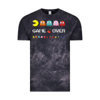 Cloud Black cool retro 80s pacman ghosts video games Vintage Tee - artisFamous