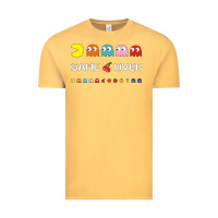Vintage Mustard cool retro 80s pacman ghosts video games Vintage Tee - artisFamous