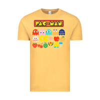 Vintage Mustard 80s pacman ghosts video games Vintage Tee - artisFamous