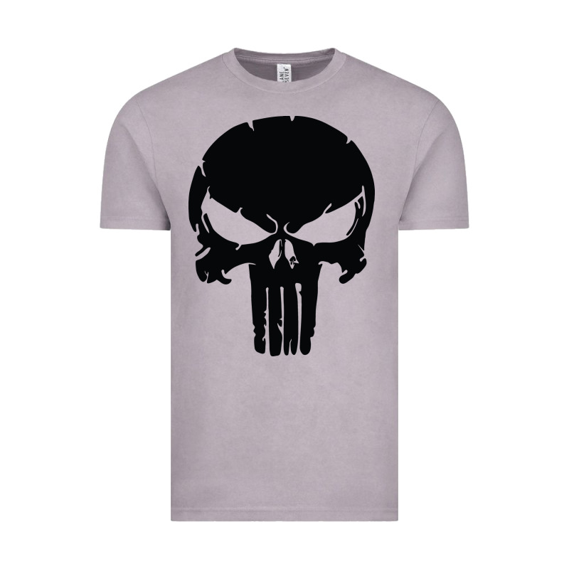 The Punisher Skull Black Vintage Tee by artisFamous | Teevron