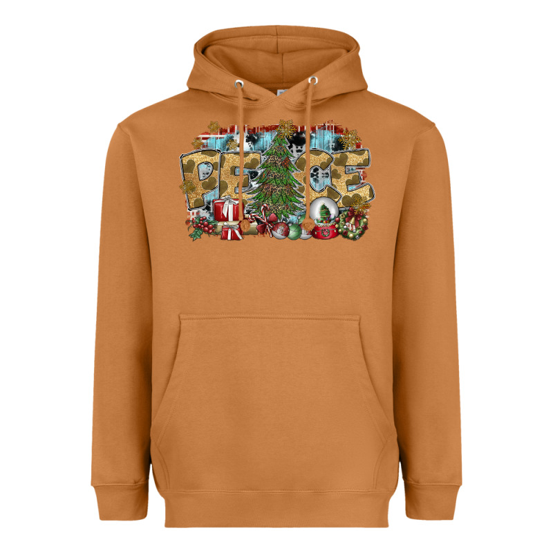 Peace Heavyweight Hoodie by SublimationCraftShop | Teevron