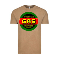 Vintage Coffee GARAGE CAR GASOLINE Vintage Tee - artisFamous