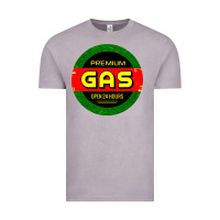 Vintage Zinc GARAGE CAR GASOLINE Vintage Tee - artisFamous