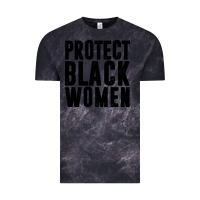 Cloud Black PROTECT BLACK WOMEN QUOTES Vintage Tee - artisFamous