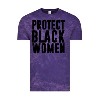 Cloud Purple PROTECT BLACK WOMEN QUOTES Vintage Tee - artisFamous