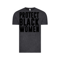 Vintage Black PROTECT BLACK WOMEN QUOTES Vintage Tee - artisFamous